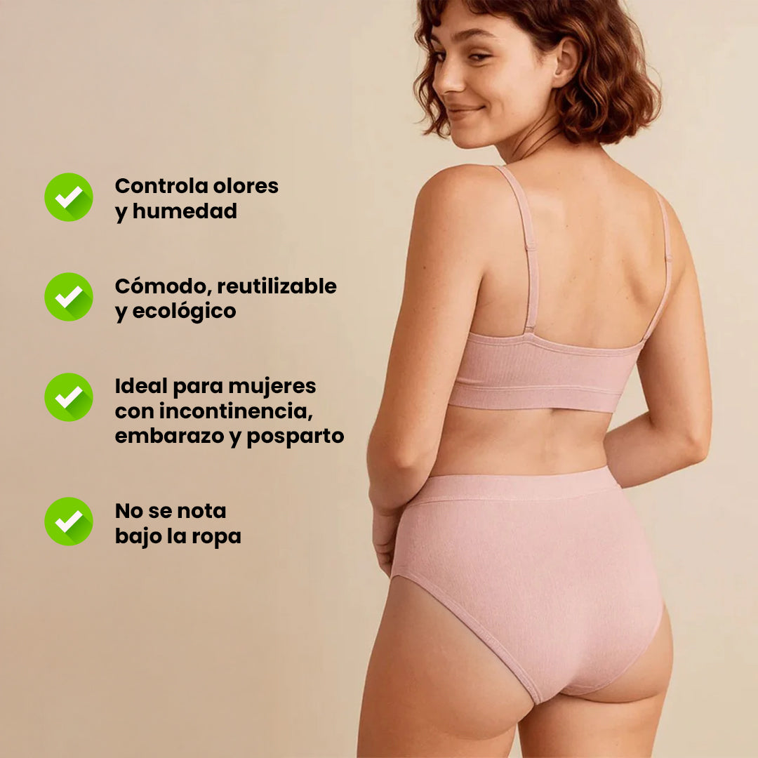 PANTY invisible para ESCAPES de ORINA 🔥¡El secreto de las MUJERES MAYORES y MAMÁS POSPARTO ! + Curso Digital GRATIS 🎁