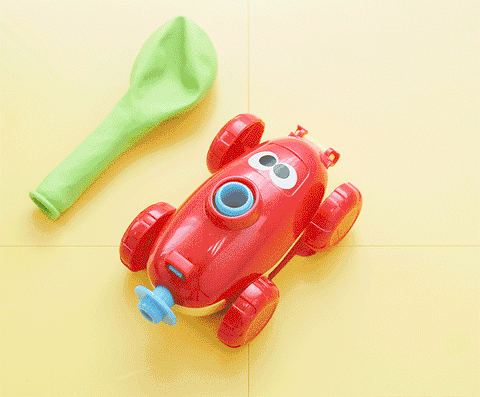 🎈 KIT DE JUGUETES IMPULSADOS POR GLOBOS: BALLOON ZOOM
