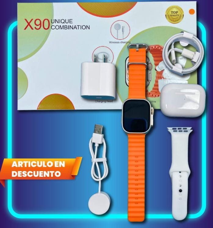 Combo Smartwatch + Audífonos: Tecnología y Comodidad al Mejor Precio