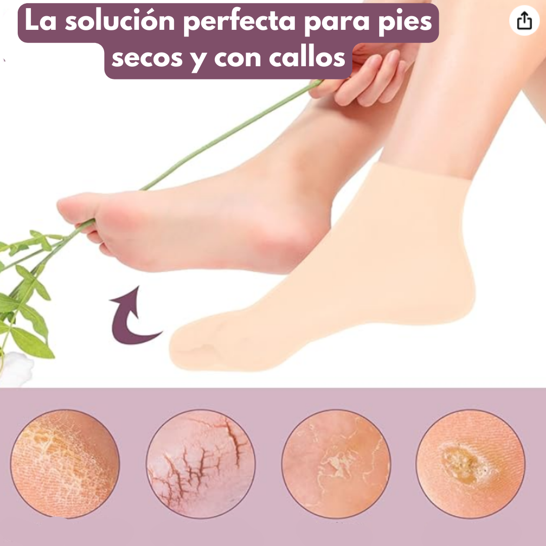 Tus PIES HIDRATADOS por MAS TIEMPO ¡Lleva 2 PARES de MEDIAS HIDRANTES por el precio de 1! OFERTA POR TIEMPO LIMITADO