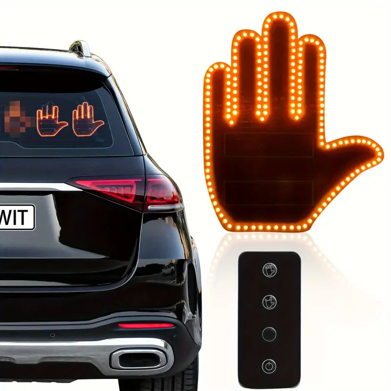 Señal de Mano LED: Exprésate al Volante sin Decir una Palabra + Regalo Especial