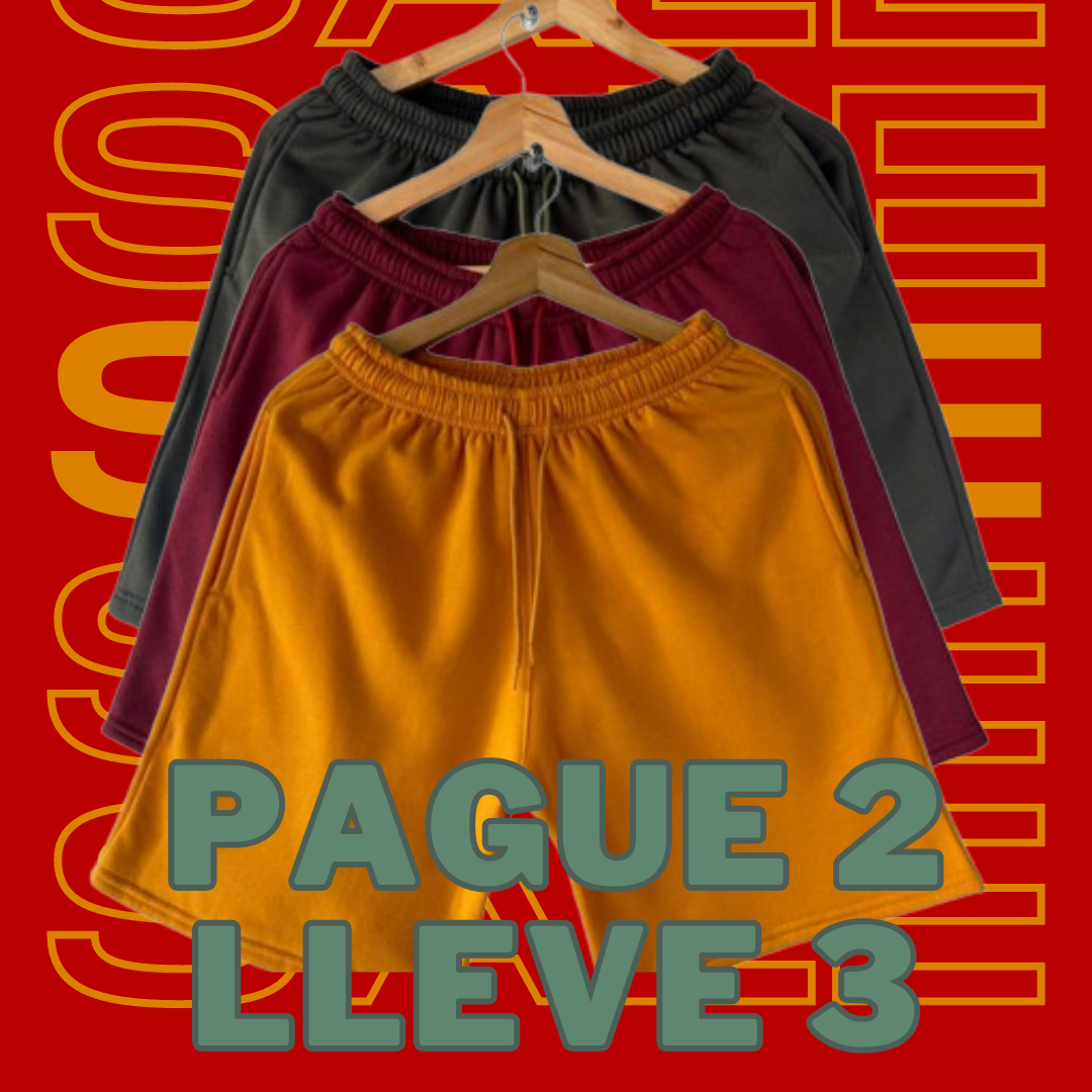 Remate de tienda: Pack X 3 Pantalonetas de Verano
