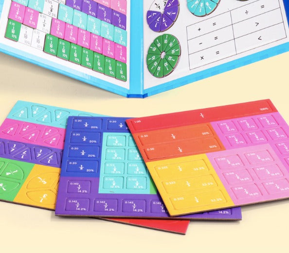 Libro de Matemáticas Montessori + REGALO: 1 Marcador Reutilizable y Fichas Magnéticas
