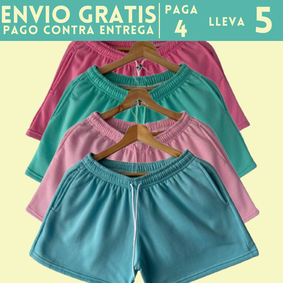 Remate de Tienda: Pack De Short Dama X 3 Unidades