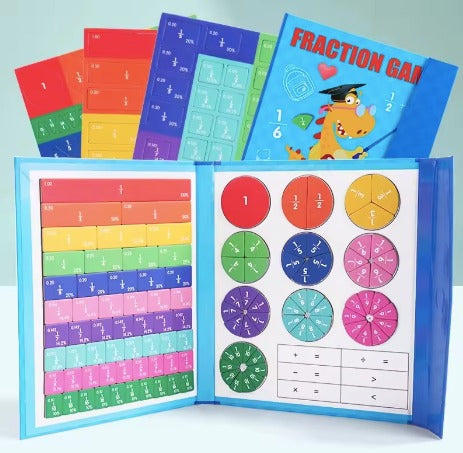 Libro de Matemáticas Montessori + REGALO: 1 Marcador Reutilizable y Fichas Magnéticas