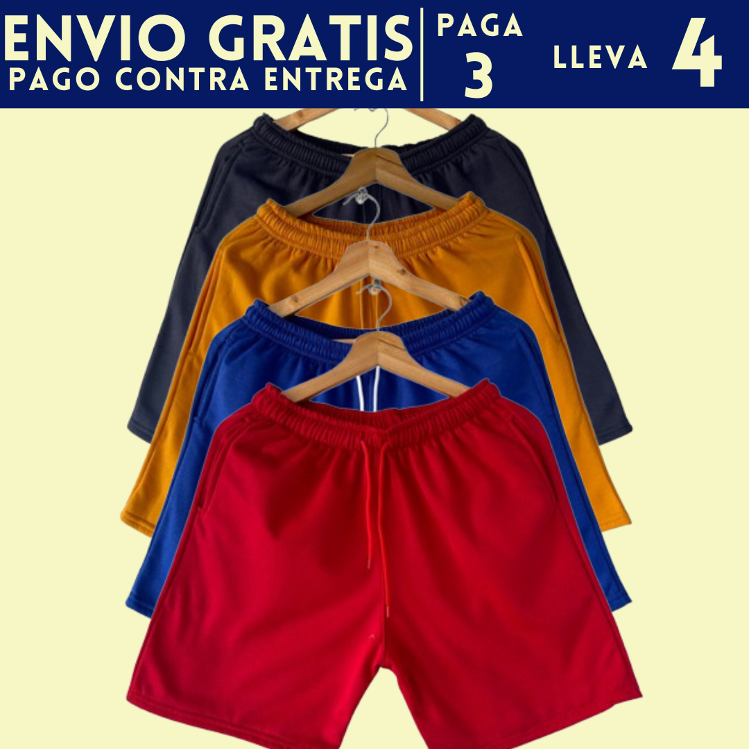 Remate de tienda: Pack X 3 Pantalonetas de Verano