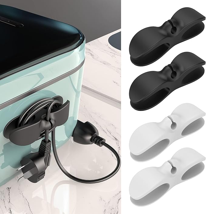 Organizador de Cables x5: Transforma tu espacio eliminando el desorden