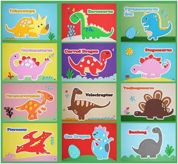 Pack de 3 Rompecabezas con Piezas Montessori de MDF para mentes creativas
