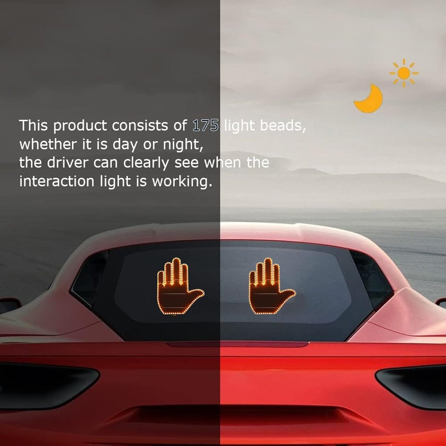 Señal de Mano LED: Exprésate al Volante sin Decir una Palabra + Regalo Especial