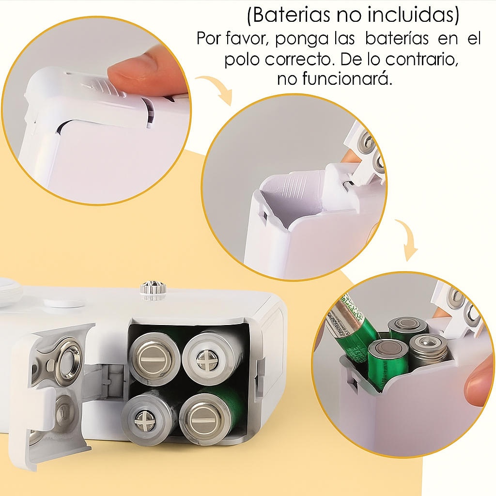 Mini Máquina Portátil de Coser ✨ ¡Pequeña, rápida y siempre a la mano!