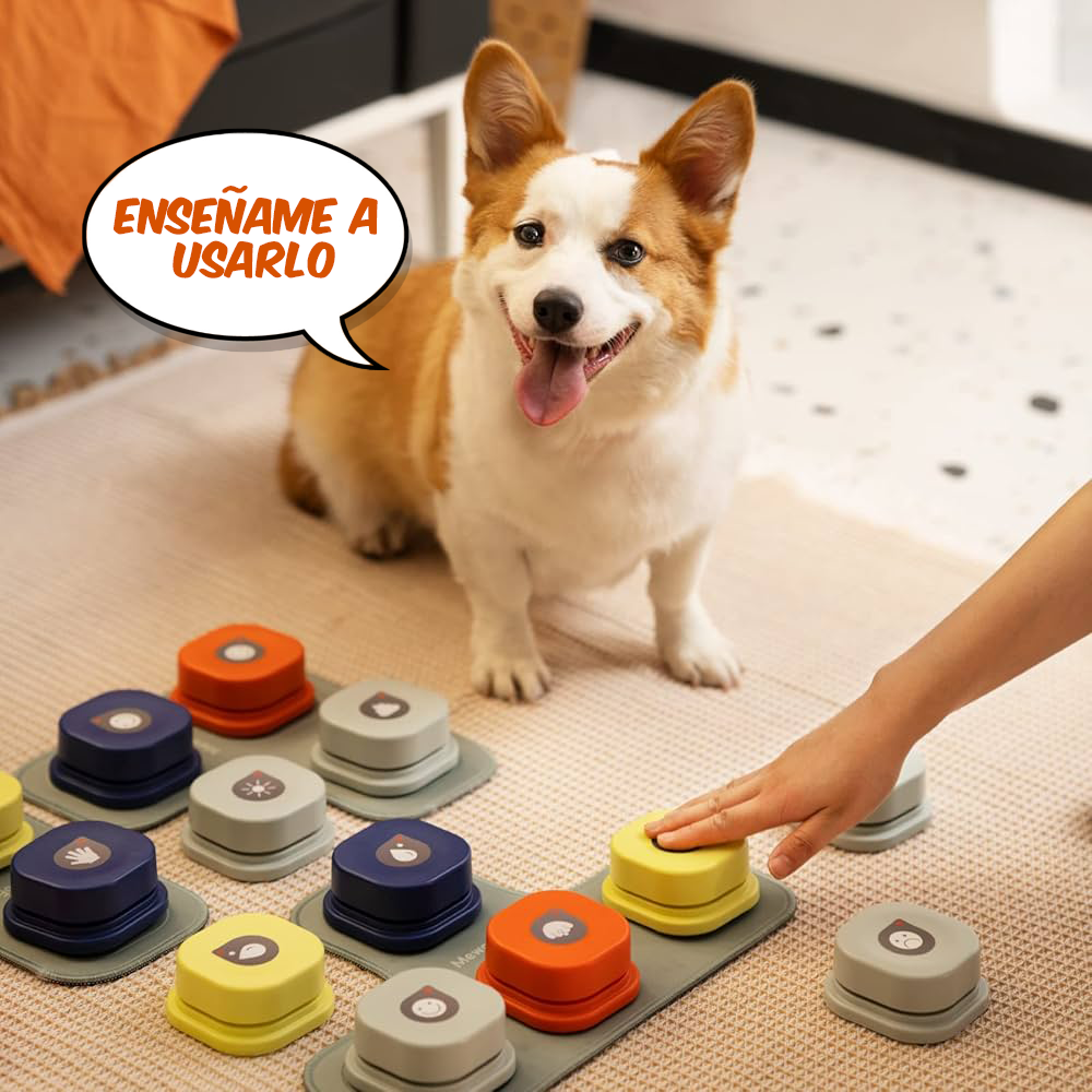 Pack x2 Botones de Entrenamiento para Perros ¡Haz que tu Perro Hable con Solo un Clic! OFERTA LIMITADA + E-BOOK Entrenamiento Ilustadro GRATUITO