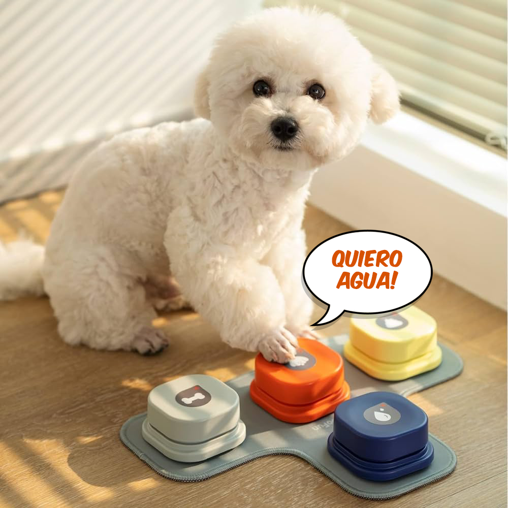 Pack x2 Botones de Entrenamiento para Perros ¡Haz que tu Perro Hable con Solo un Clic! OFERTA LIMITADA + E-BOOK Entrenamiento Ilustadro GRATUITO