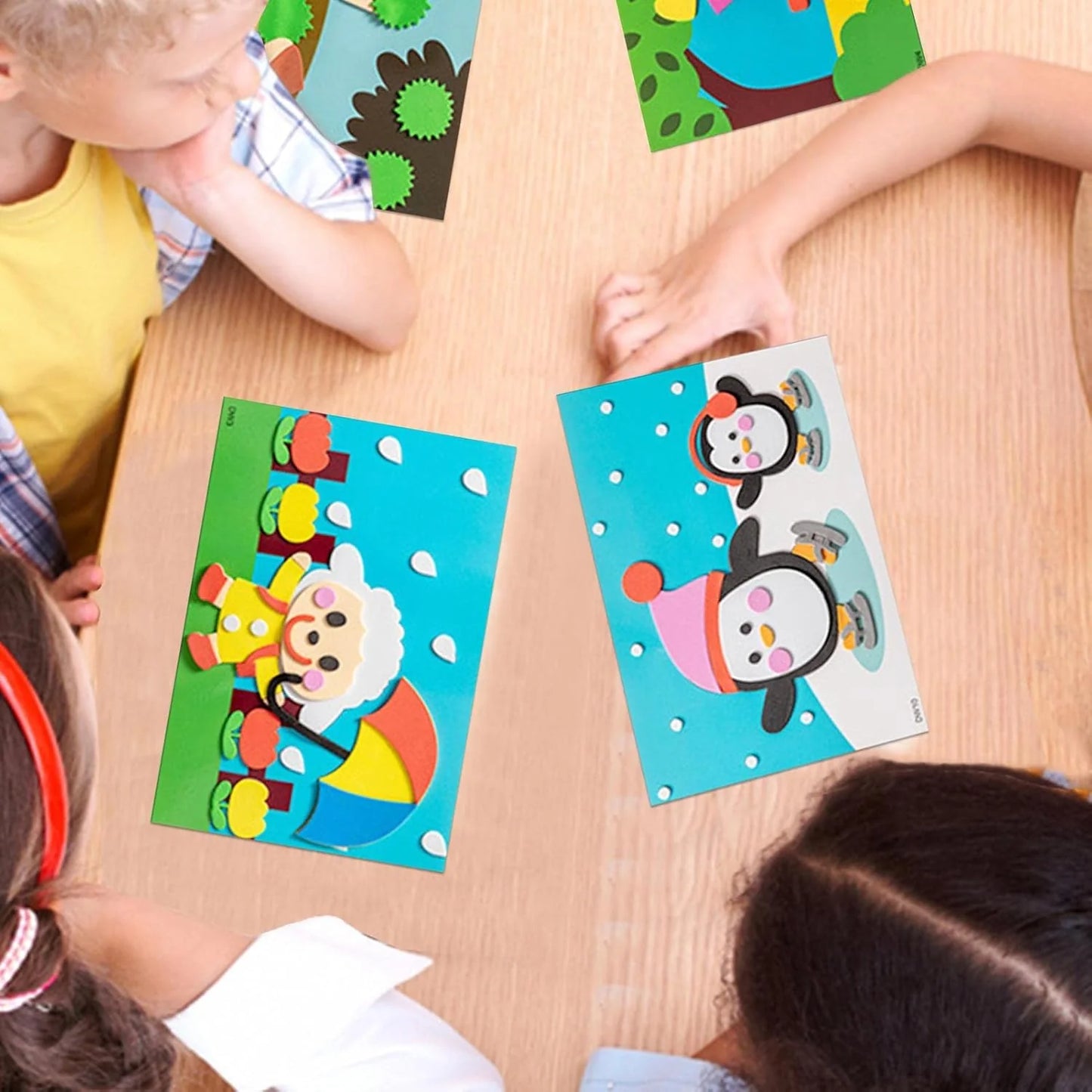 Pack de 3 Rompecabezas con Piezas Montessori de MDF para mentes creativas