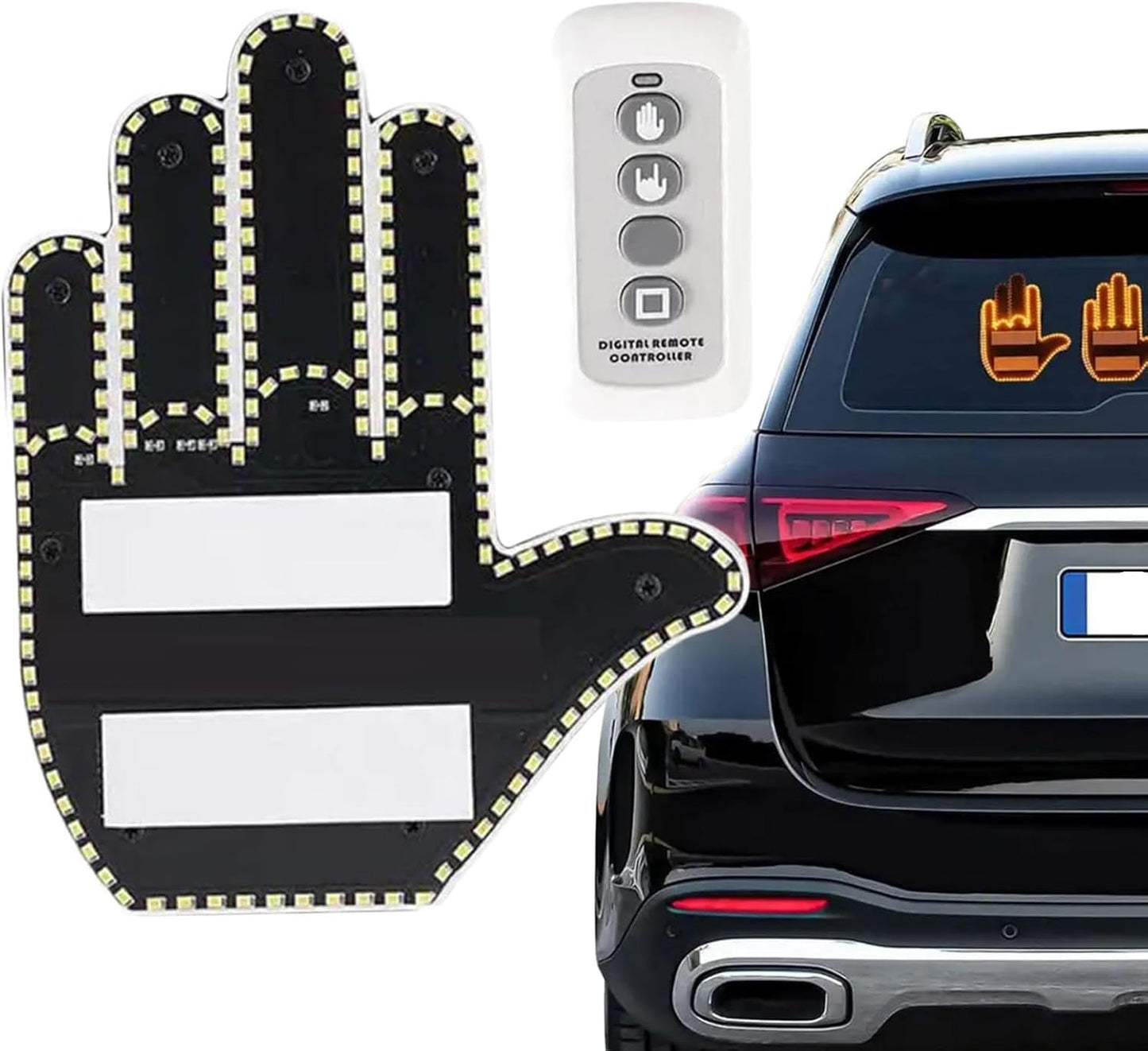 Señal de Mano LED: Exprésate al Volante sin Decir una Palabra + Regalo Especial