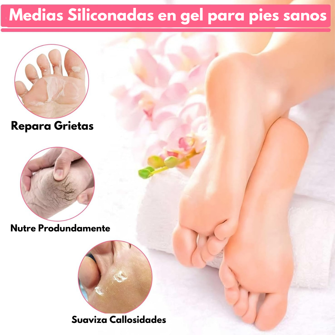 Tus PIES HIDRATADOS por MAS TIEMPO ¡Lleva 2 PARES de MEDIAS HIDRANTES por el precio de 1! OFERTA POR TIEMPO LIMITADO