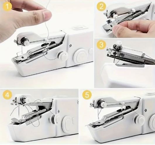Mini Máquina Portátil de Coser ✨ ¡Pequeña, rápida y siempre a la mano!