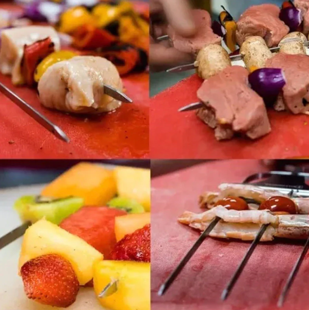 Tenedor Parrilla en Acero Inoxidable: El Secreto para un Asado Perfecto en Menos Tiempo