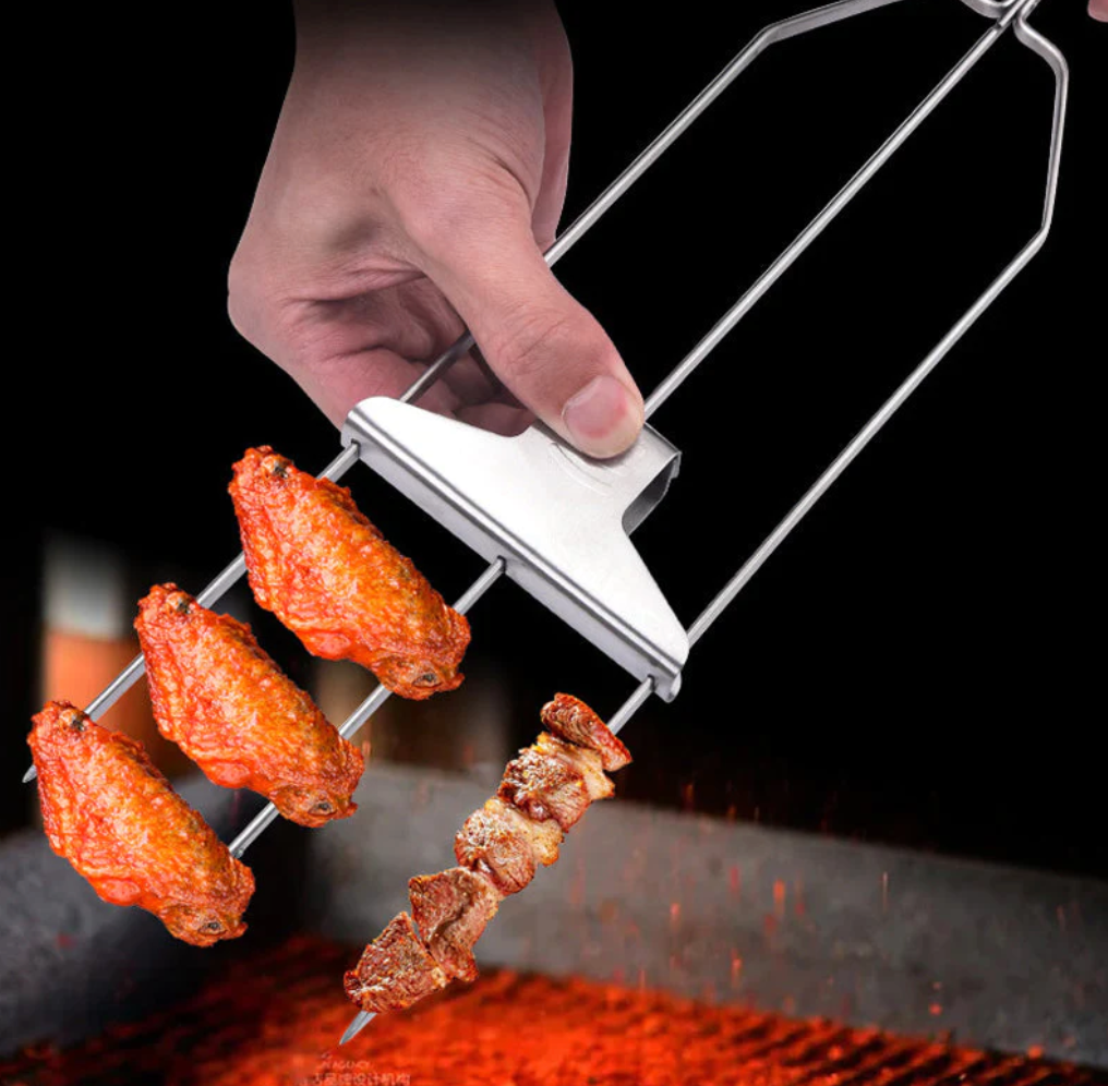 Tenedor Parrilla en Acero Inoxidable: El Secreto para un Asado Perfecto en Menos Tiempo