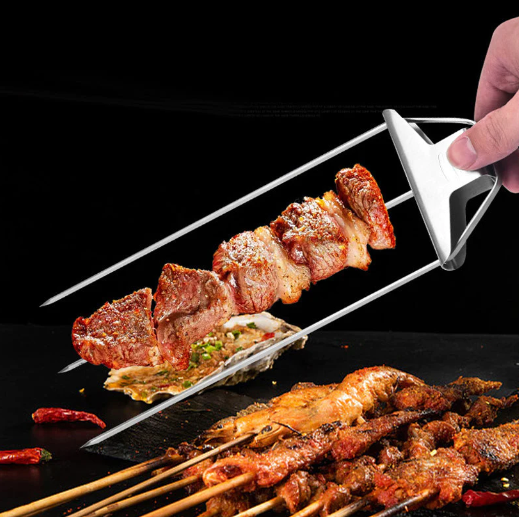Tenedor Parrilla en Acero Inoxidable: El Secreto para un Asado Perfecto en Menos Tiempo