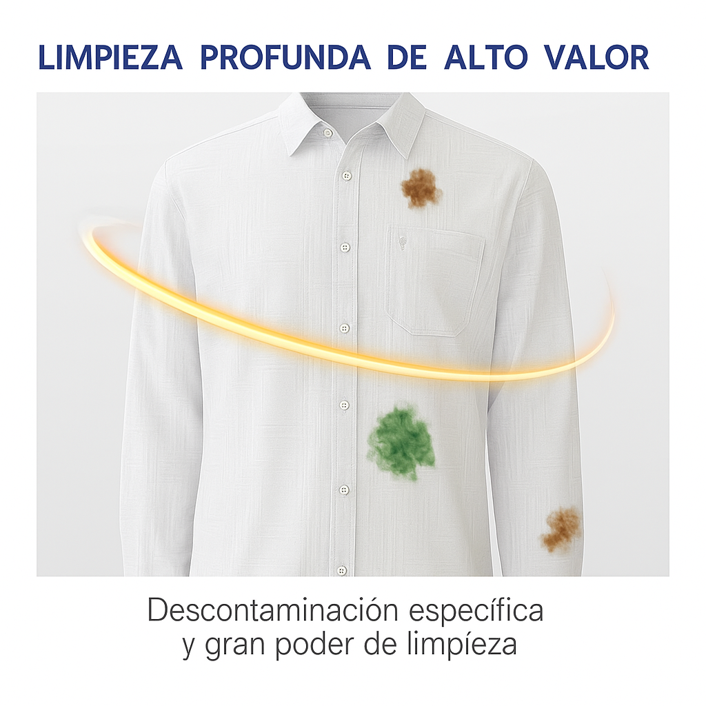 ¿Una mancha arruinó tu día? No más. Removedor Instantaneo