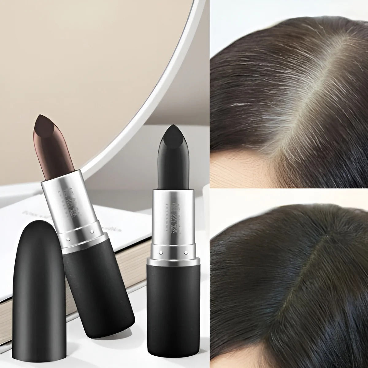 ¿Tienes canas y no tienes tiempo? ¡Cúbrelas en segundos!