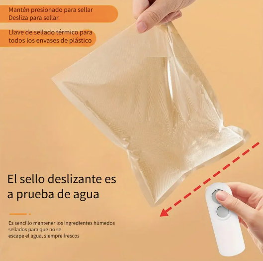 Selladora y Cortadora 2 en 1 + Regalo Especial: Salva tu Comida y tu Bolsillo