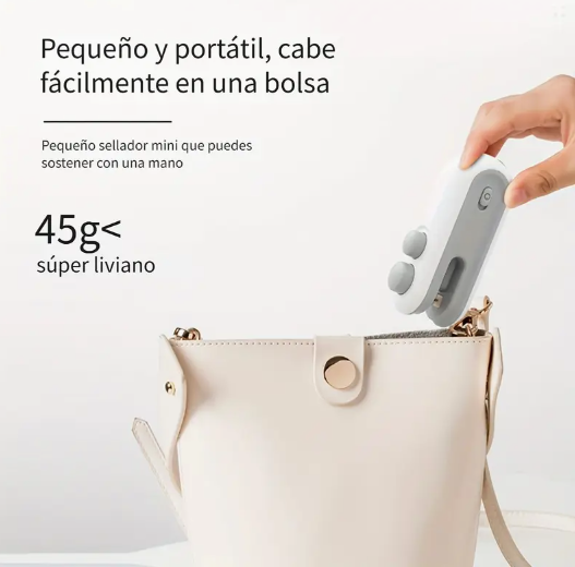 Selladora y Cortadora 2 en 1 + Regalo Especial: Salva tu Comida y tu Bolsillo