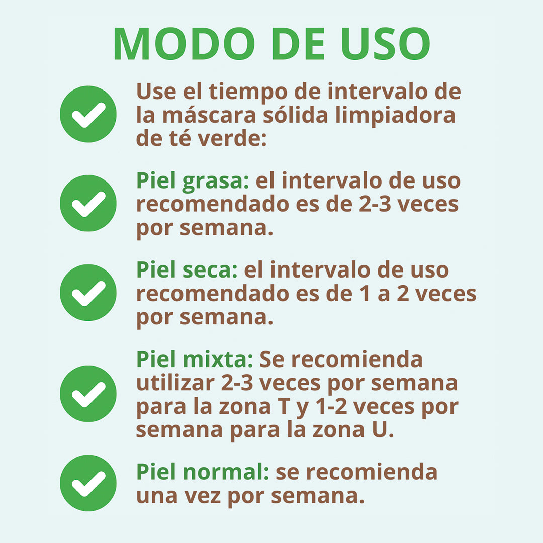 Mascarilla en barra: Green Stick. ENRIQUECIDA con Té Verde (OFERTA 2X1 🎁)