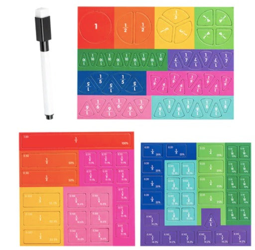 Libro de Matemáticas Montessori + REGALO: 1 Marcador Reutilizable y Fichas Magnéticas
