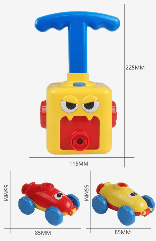 🎈 KIT DE JUGUETES IMPULSADOS POR GLOBOS: BALLOON ZOOM