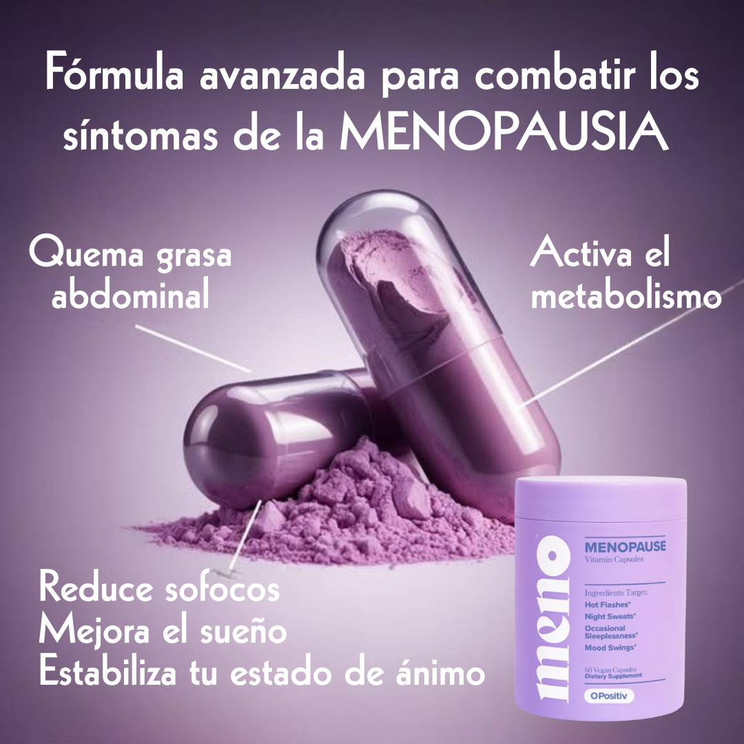 Suplemento Natural MENO: Menopausia sin dramas + Ebook GRATIS