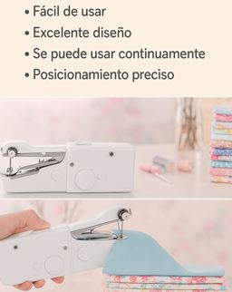 Mini Máquina Portátil de Coser ✨ ¡Pequeña, rápida y siempre a la mano!