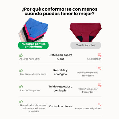 PANTY invisible para ESCAPES de ORINA 🔥¡El secreto de las MUJERES MAYORES y MAMÁS POSPARTO ! + Curso Digital GRATIS 🎁