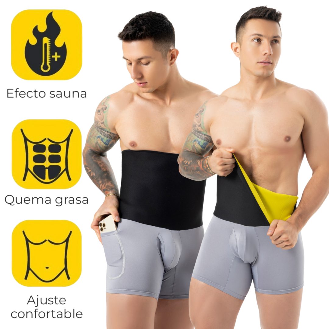 FAJA BOXER REDUCTORA: Abdominales Definidos en Tiempo Récord