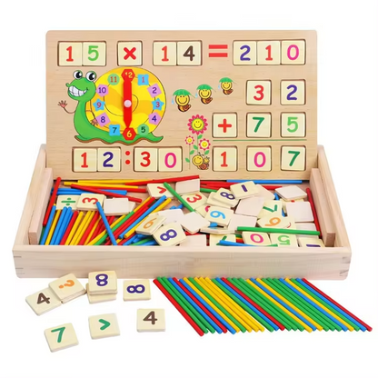 TABLERO  MONTESSORI aprender es tan fácil como jugar contigo