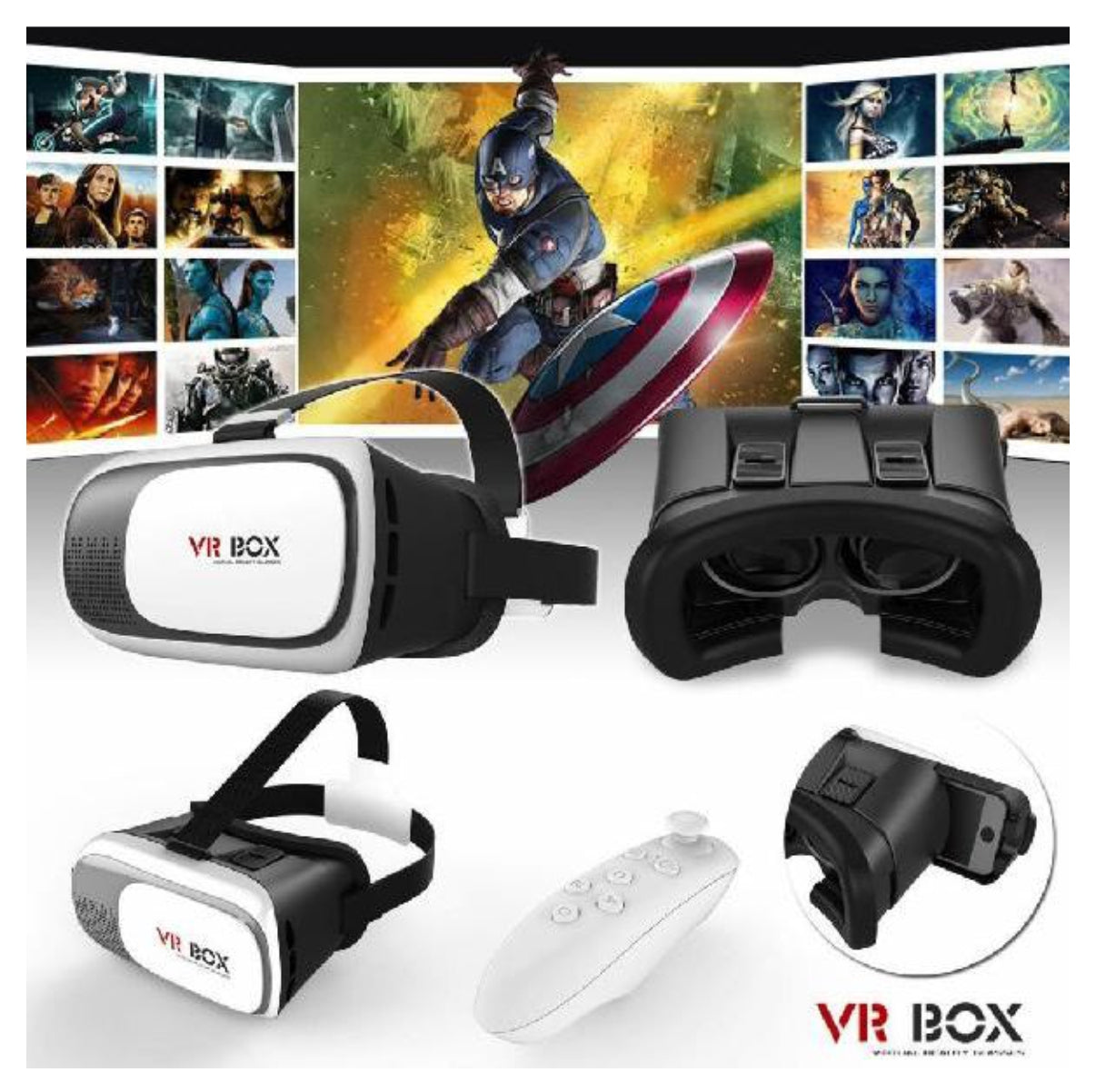 Gafas de realidad virtual  Regala Experiencias en 3D + REGALO CONTROL BOX