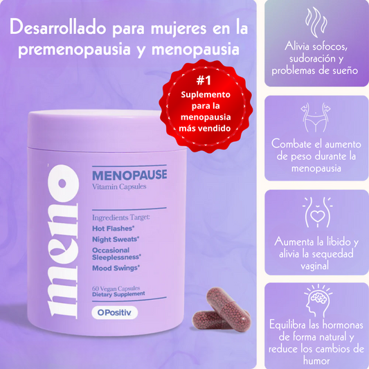 Suplemento Natural MENO: Menopausia sin dramas  + Ebook GRATIS