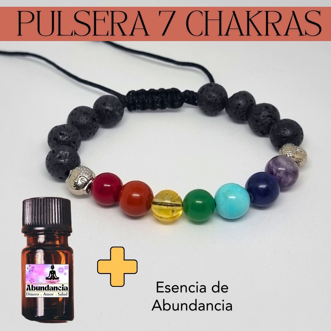 Pulsera 7 Chakras: Tu Llave para la Armonía y la Abundancia OFERTA POR TIEMPO LIMITADO