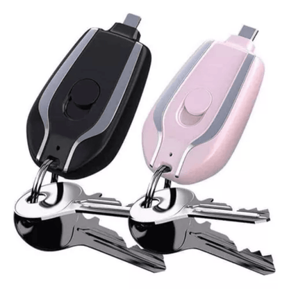 PACK X 3 LLAVEROS CARGADOR-POWER BANK. ¡EL REGALO PERFECTO PARA ESA PERSONA ESPECIAL!