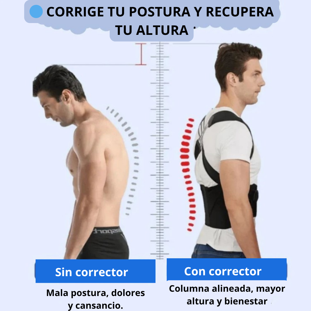 Kit Anti Joroba: Corrector de espalda + Guía de Entrenamiento Postural 👨‍💻🎮 OFERTA 20% OFF 🔥