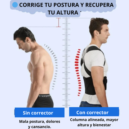 Kit Anti Joroba: Corrector de espalda + Guía de Entrenamiento Postural 👨‍💻🎮 OFERTA 20% OFF 🔥
