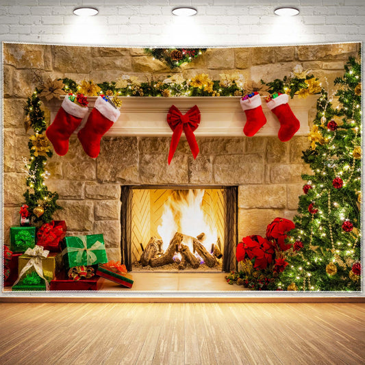 Telón Navideño: Convierte tu Sala en un Estudio de Fotos Navideñas + Curso de Decoración GRATIS