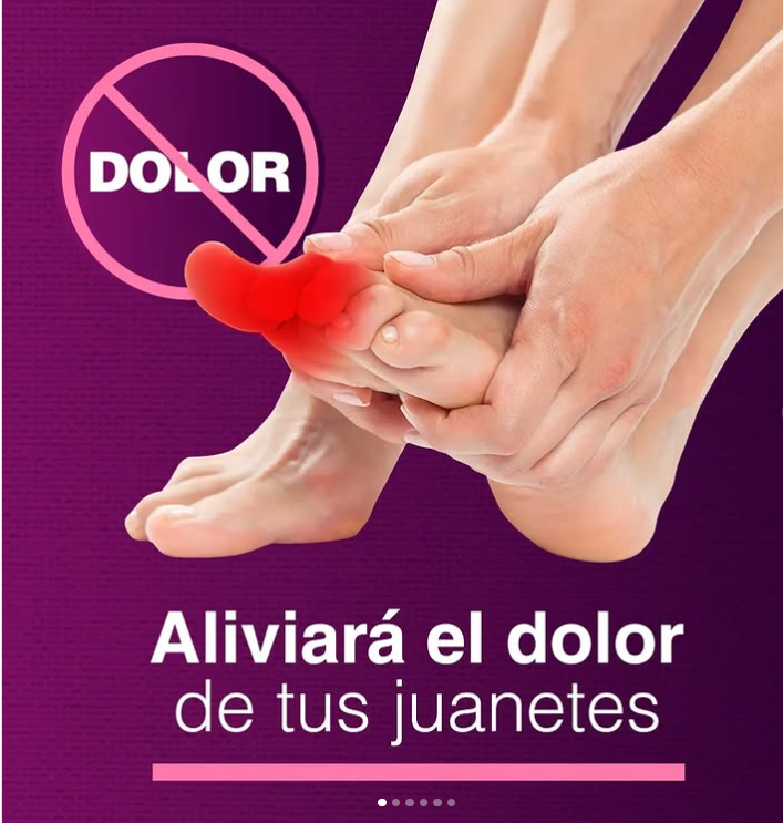 Corrector de Juanetes x2 "Recupera la salud de tus pies en solo días"