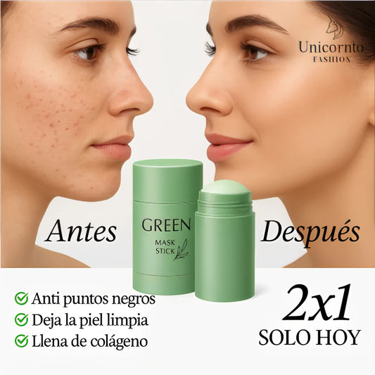 Mascarilla en barra: Green Stick. ENRIQUECIDA con Té Verde (OFERTA 2X1 🎁)