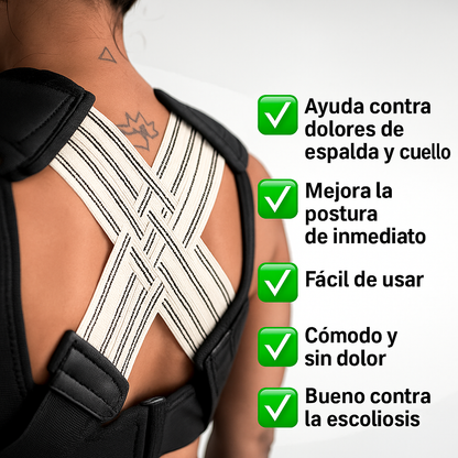 Kit Anti Joroba: Corrector de espalda + Guía de Entrenamiento Postural 👨‍💻🎮 OFERTA 20% OFF 🔥