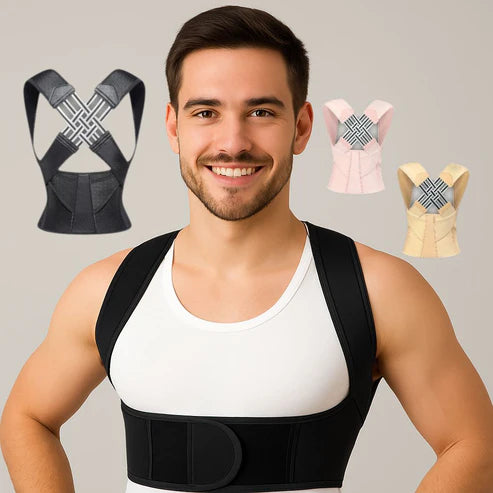Kit Anti Joroba: Corrector de espalda + Guía de Entrenamiento Postural 👨‍💻🎮 OFERTA 20% OFF 🔥