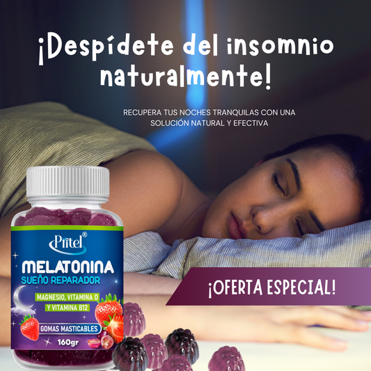 Gomitas Melatonina: Relájate sin pastillas ni adicciones + eBook GRATIS