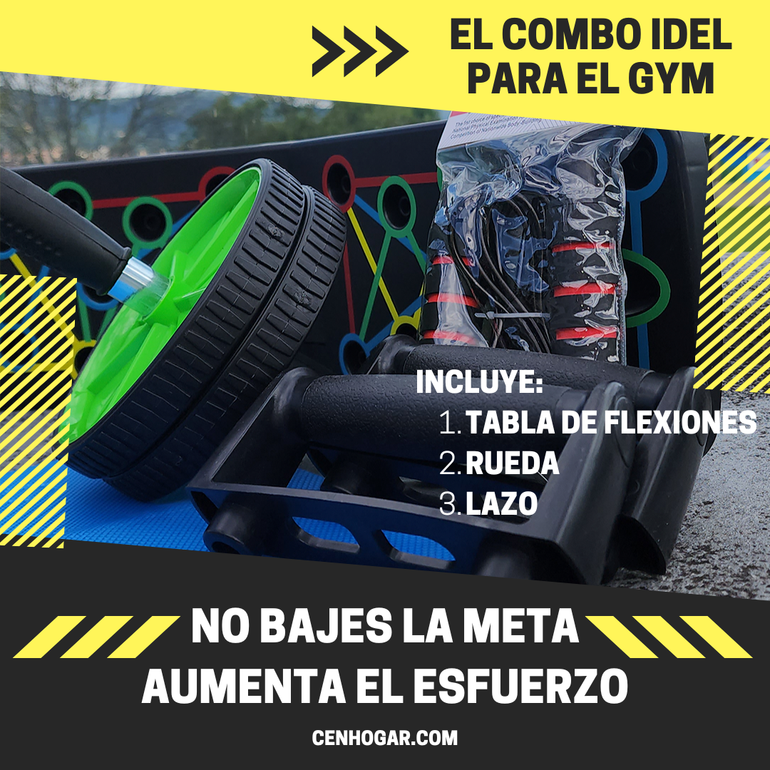Combo Sin Excusas: Tabla, Rueda y Lazo Para Sacar Tu Mejor Versión.
