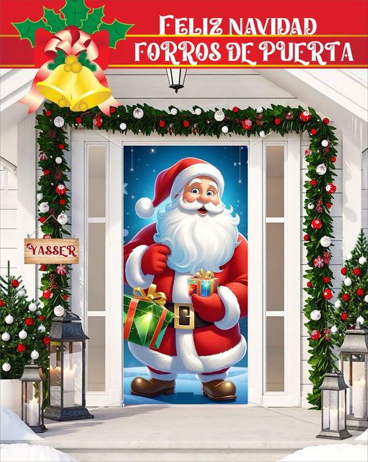 Forro Navideño: Dale a tu Puerta el Protagonismo de la Navidad OFERTA POR TIEMPO LIMITADO