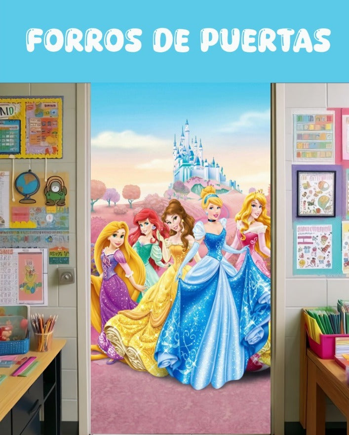 Forro que inspira aventuras: transforma la puerta con su héroe favorito OFERTA POR TIEMPO LIMITADO